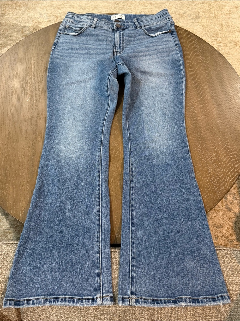 Classic Women's Blue Flare Jeans - (Brand: BKE)